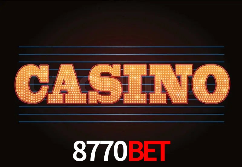 Recursos de Bônus 8770bet